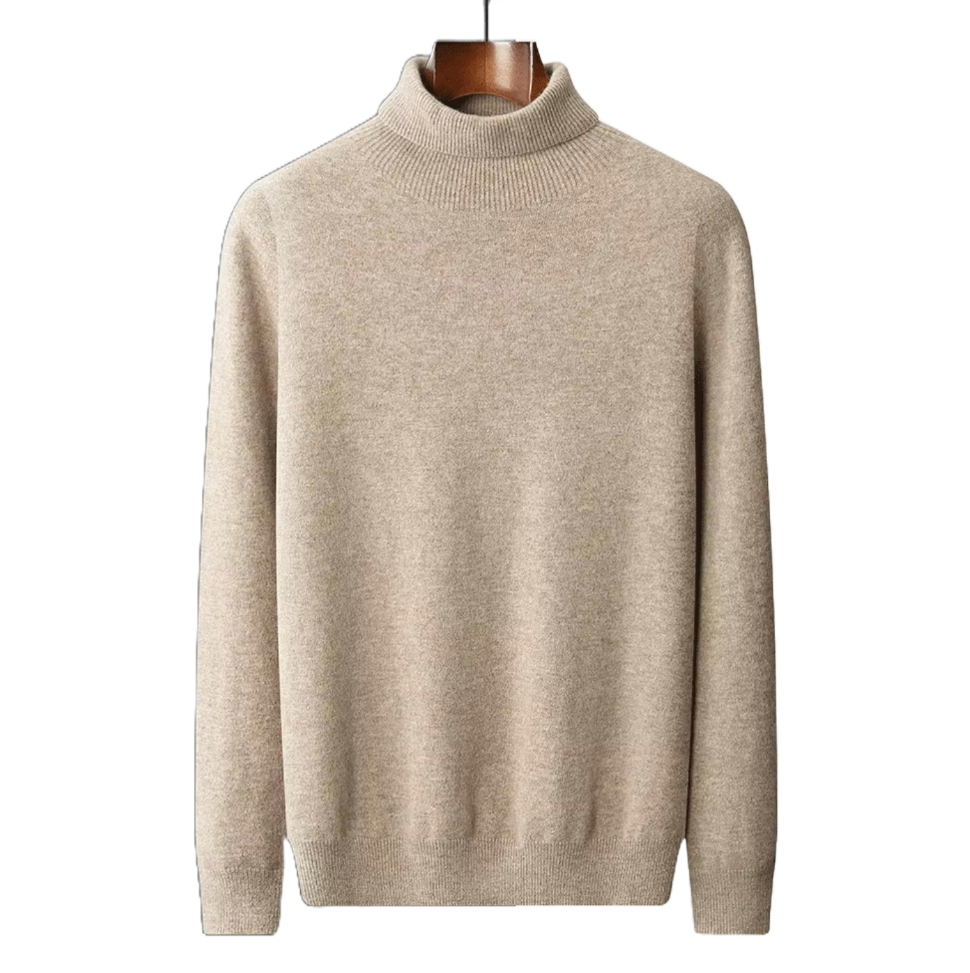 Extrafine Merino Wool Turtle Neck Jumper