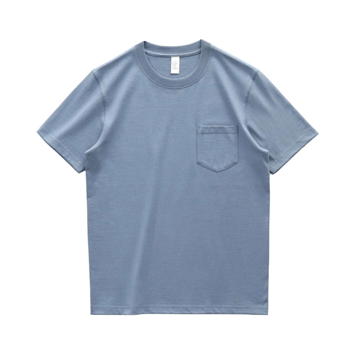 Thick Crew Neck Cotton T-Shirt