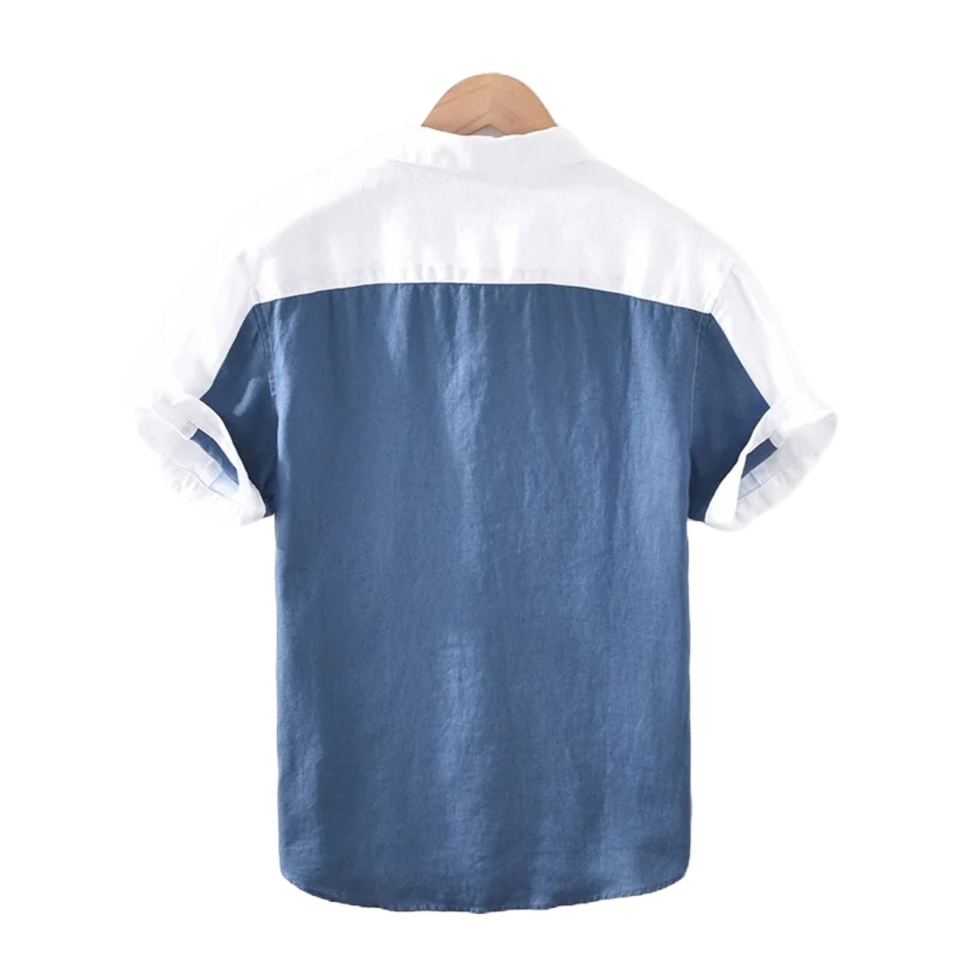 Linen Gradient Patchwork T-Shirts