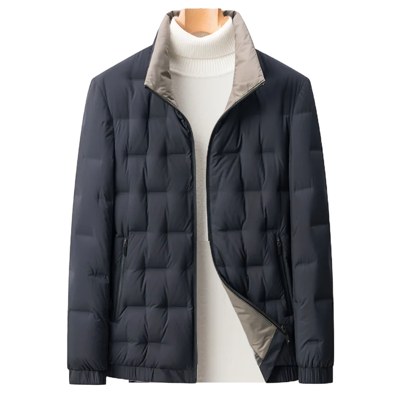 Lightweight Spring White Duck Down Jacket