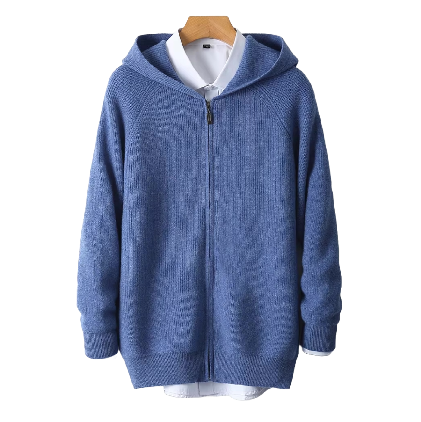 Knitted Casual Wool Hoodie