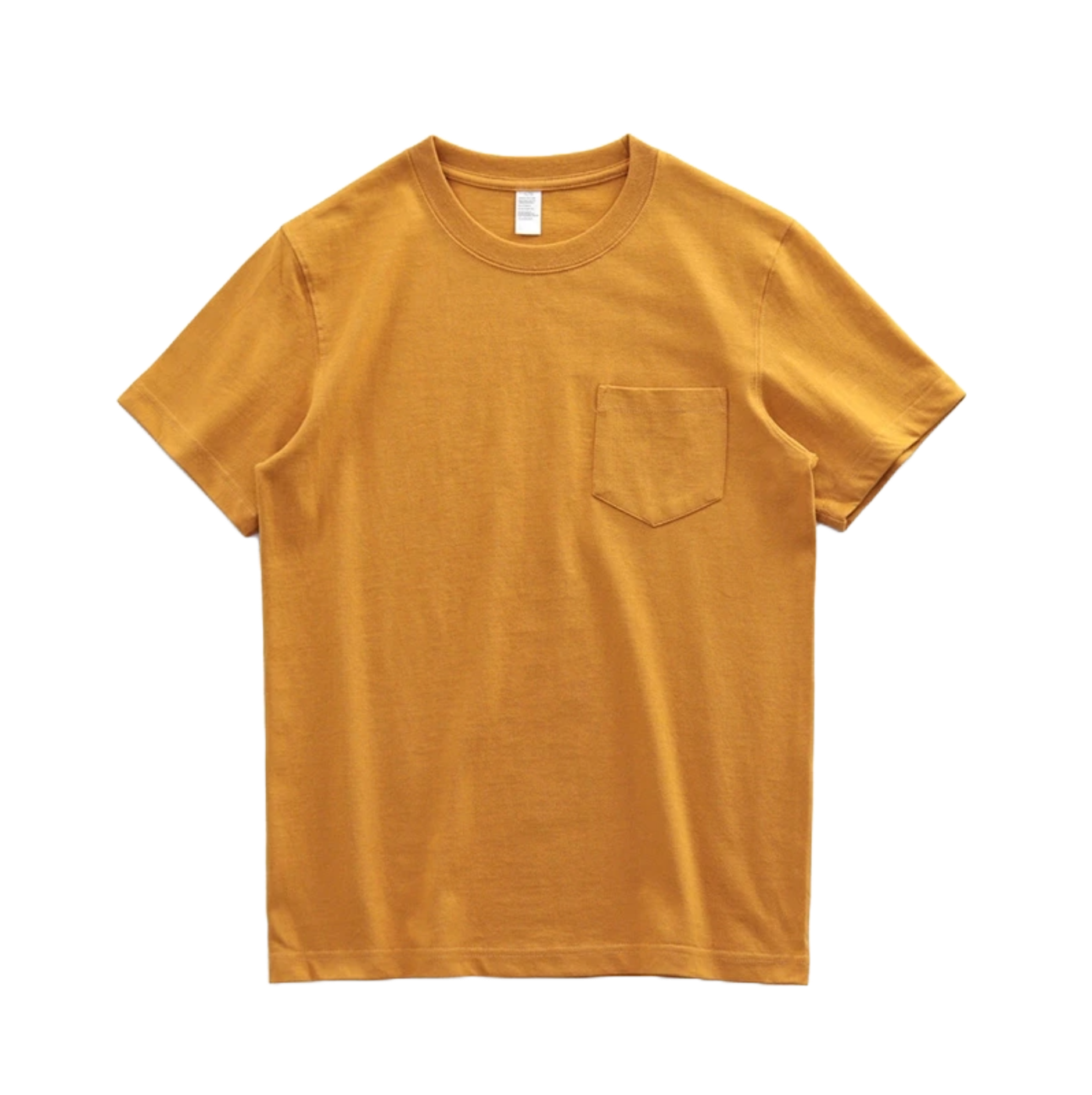 Thick Crew Neck Cotton T-Shirt