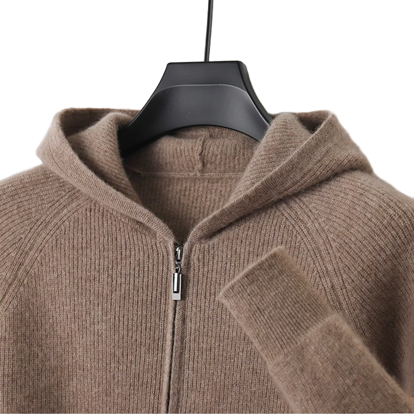 Knitted Casual Wool Hoodie