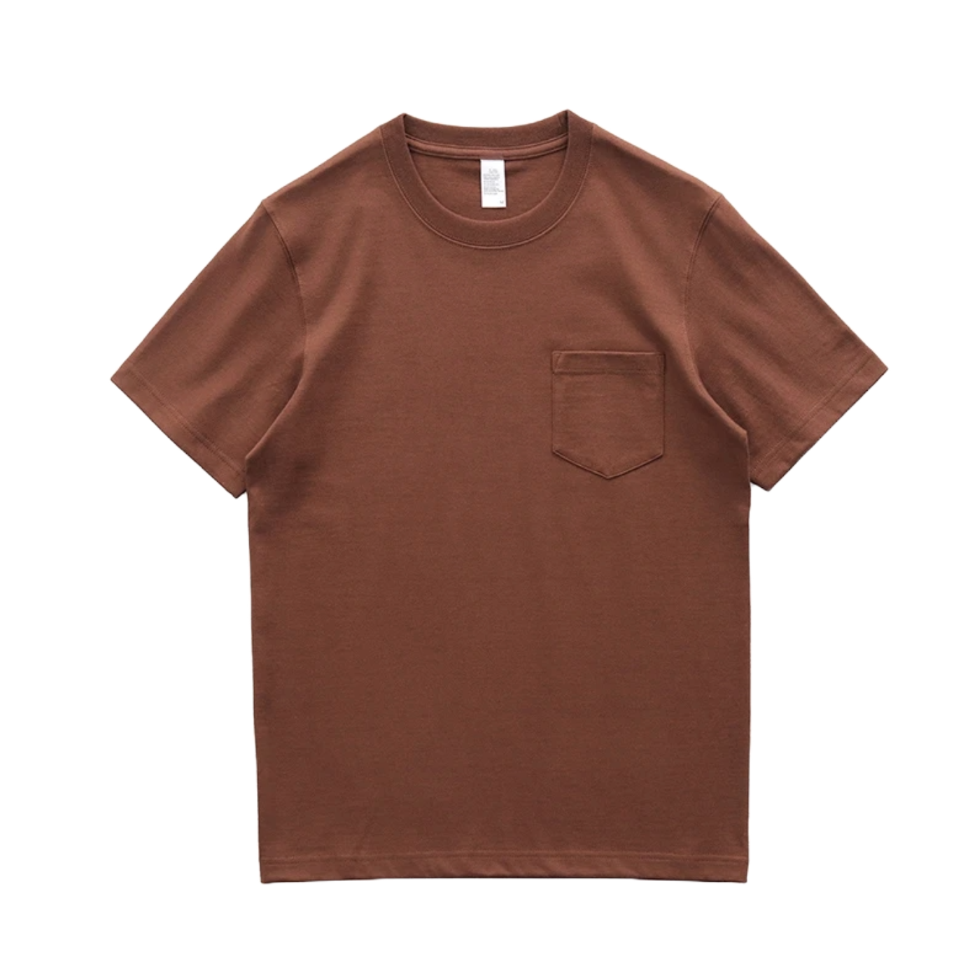 Thick Crew Neck Cotton T-Shirt