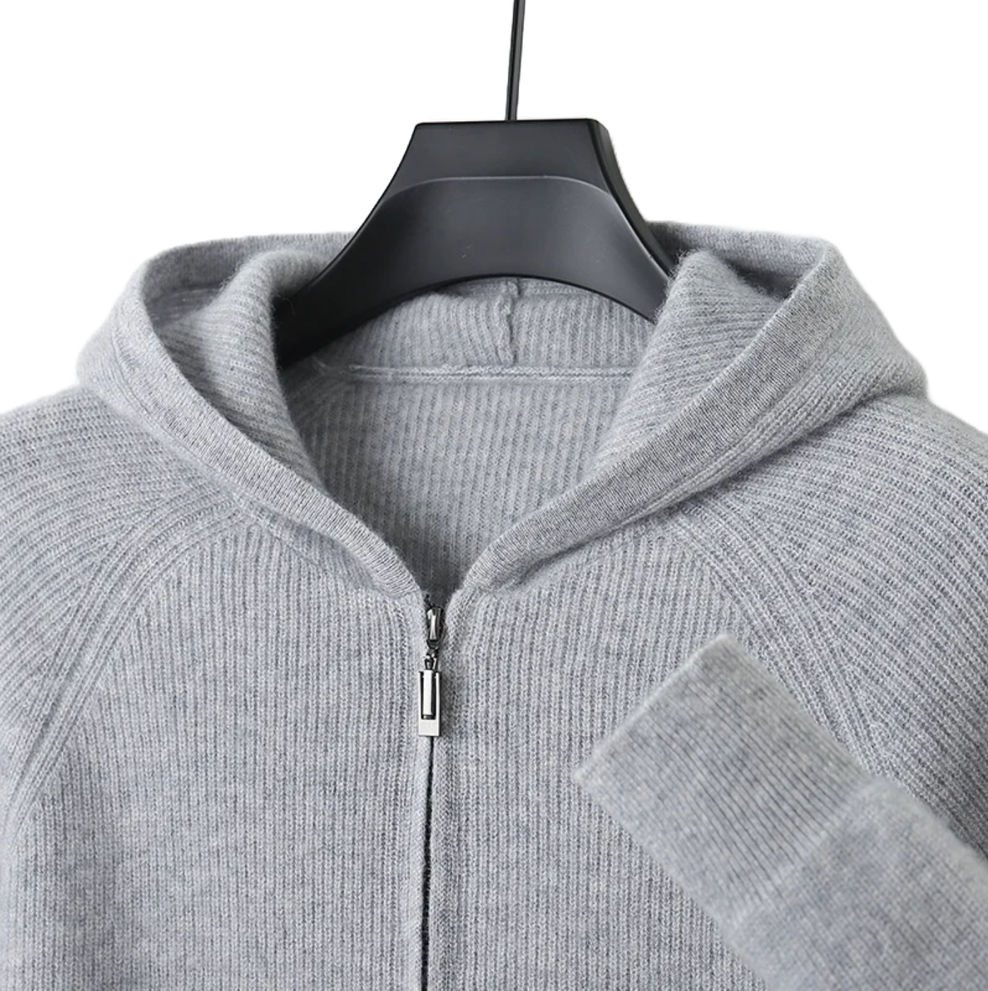 Knitted Casual Wool Hoodie