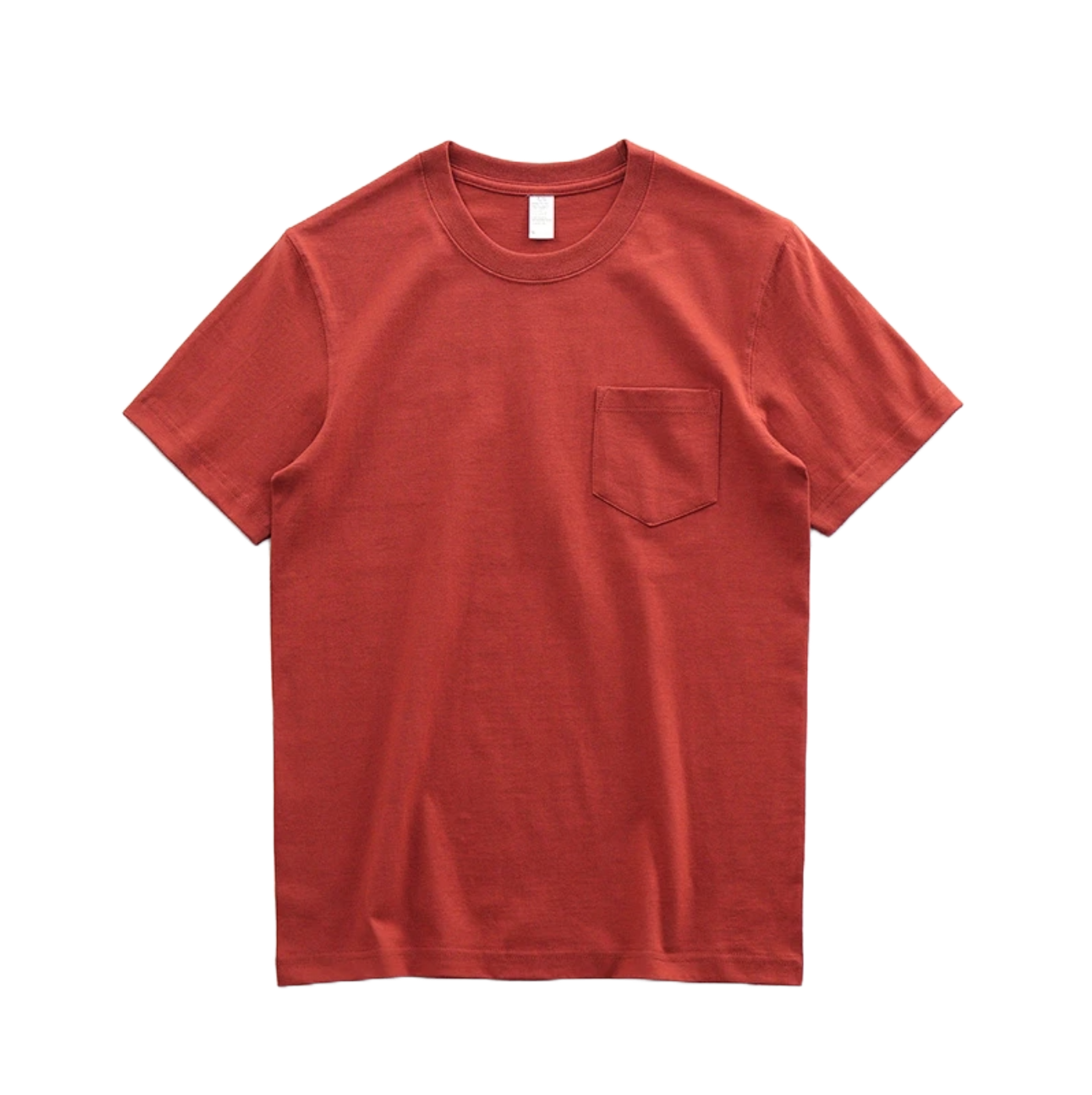 Thick Crew Neck Cotton T-Shirt