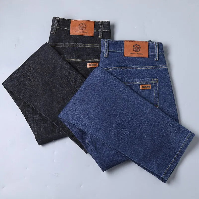 Stretch Classic Denim Jeans