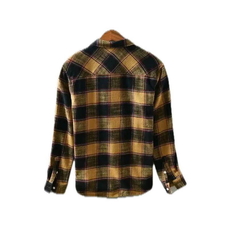 Casual Plaid Long Sleeve Shirt